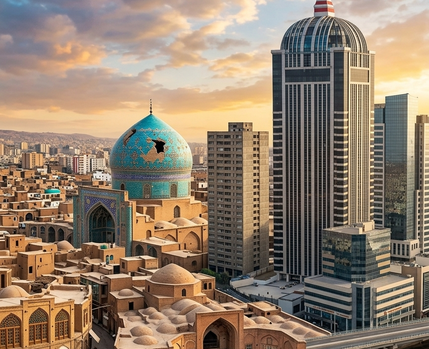 معماری در تبریز؛ بازتابی از تاریخ، فرهنگ و اقلیم