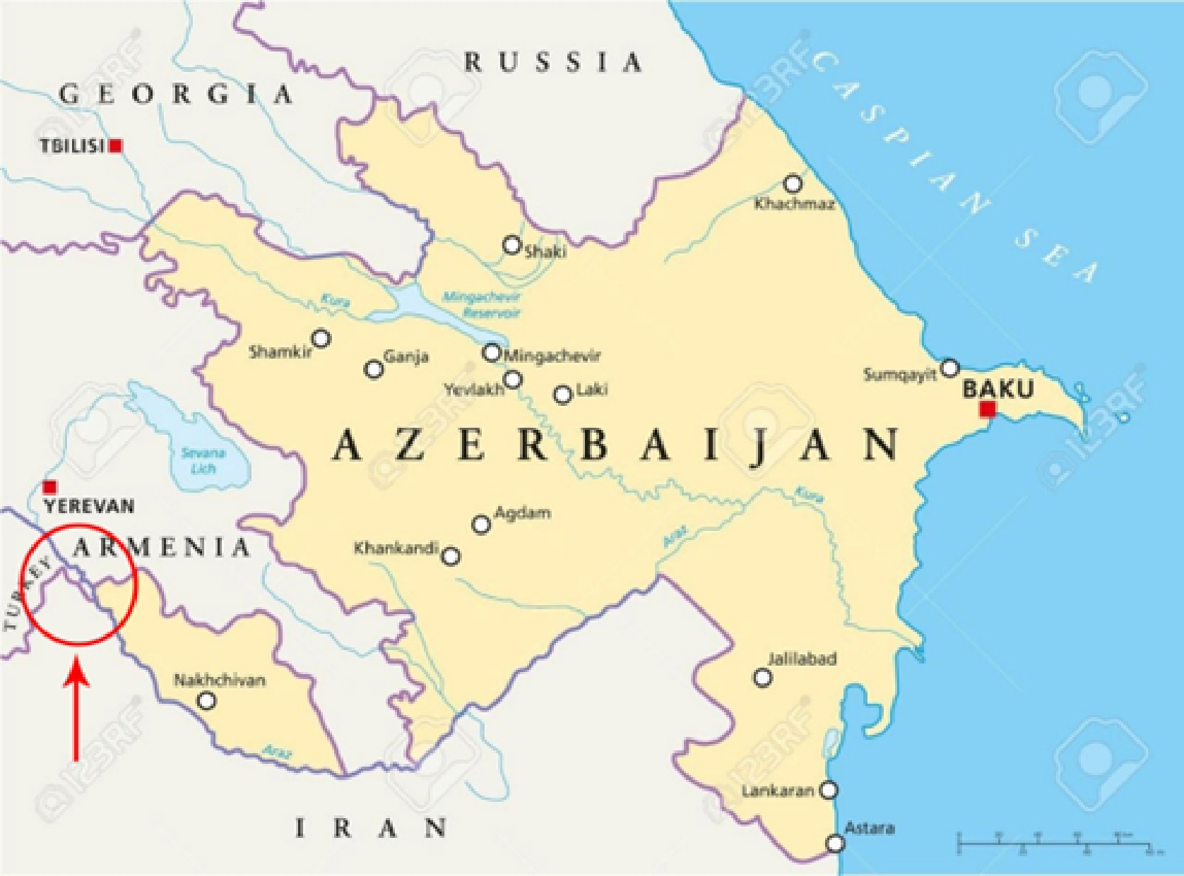 نقطهای در مرز ایران و ترکیه موسوم به «انگشت آتاتُرک»